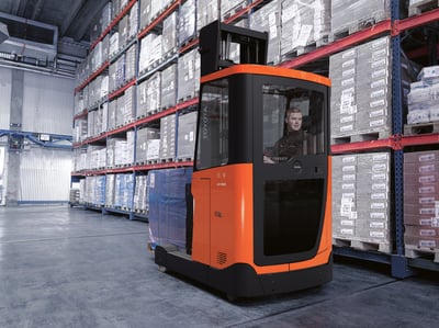 carrello elevatore batteria agli ioni di litio cella frigorifera